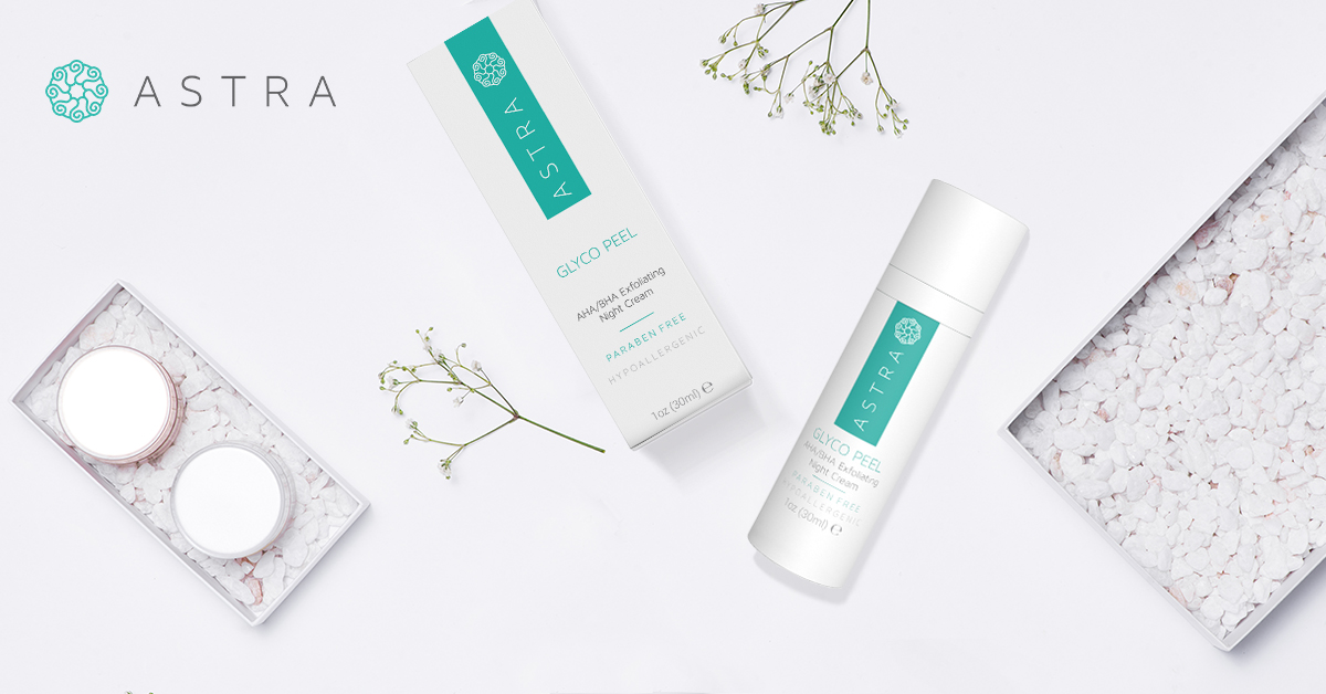 Astra Cosmetics branding 3