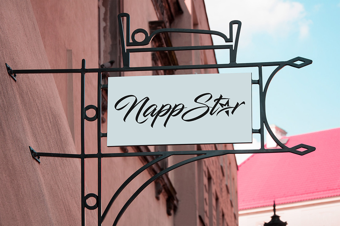 Nappstarr branding element 1