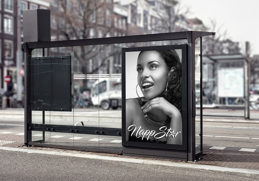 Nappstarr branding element 2