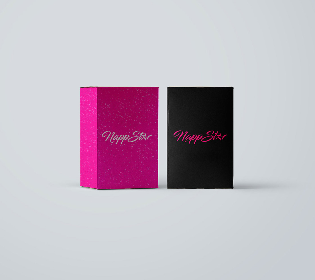 Nappstarr branding element 5