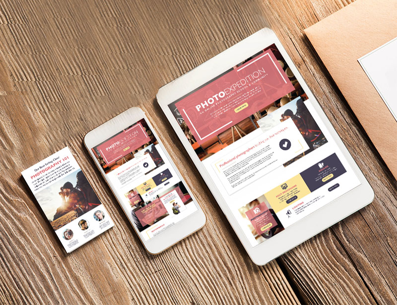 Photo Expedition visual branding